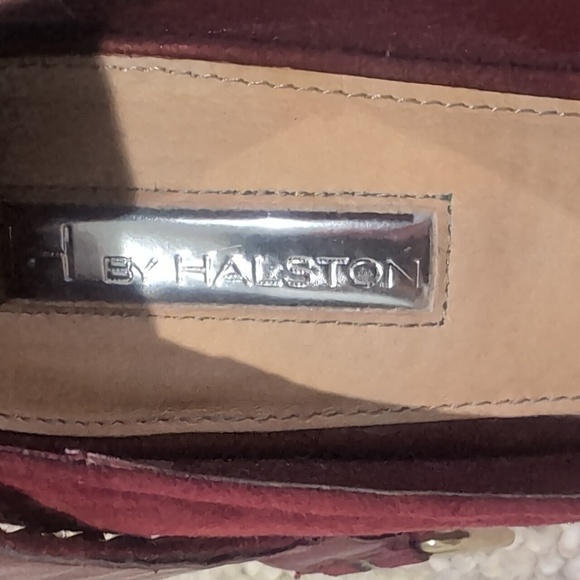 H by Halston genuine suede platform heels - Picture 3 of 9